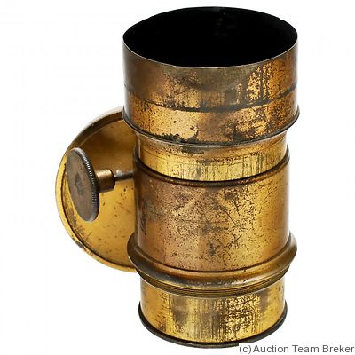 Hermagis: Petzval (brass, 11cm len, 120mm focal len, 6cm dia) camera