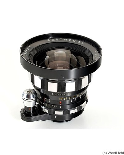 ISCO: 24mm (2.4cm) f4 Westrogon (Exakta) camera