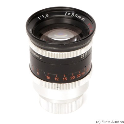 Kern: 50mm (5cm) f1.8 Pizar H16 RX camera