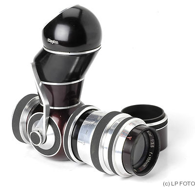 Kilfitt: 150mm (15cm) f3.5 Kilar (reflex, black/chrome) camera