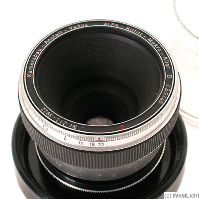 Kilfitt: 40mm (4cm) f3.5 Alpa-Makro-Kilar camera