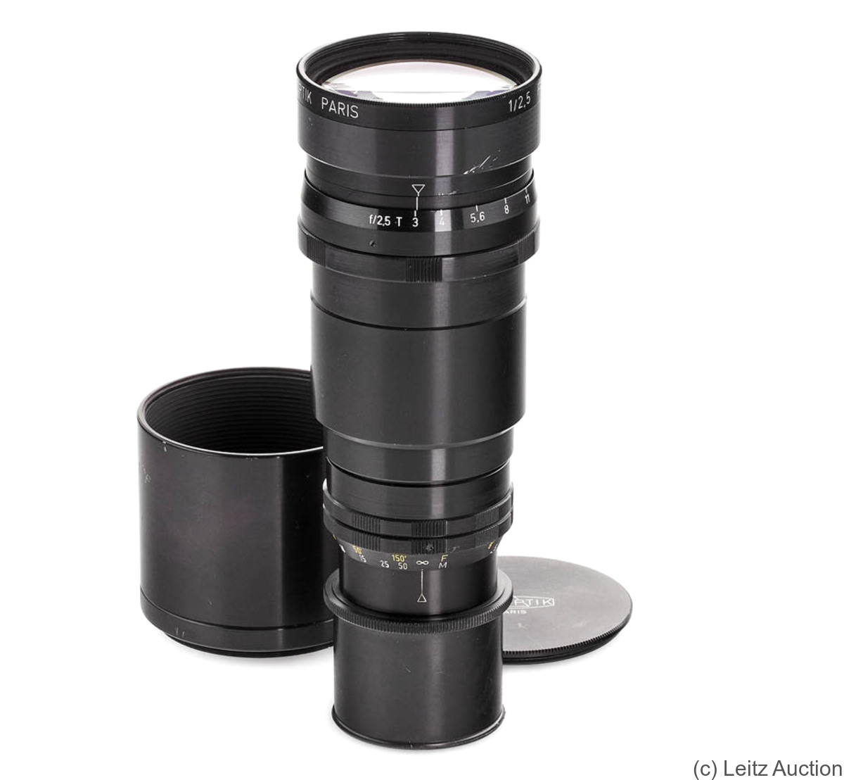 Kinoptik: 150mm (15cm) f2.5 Apochromat (Cameflex) camera