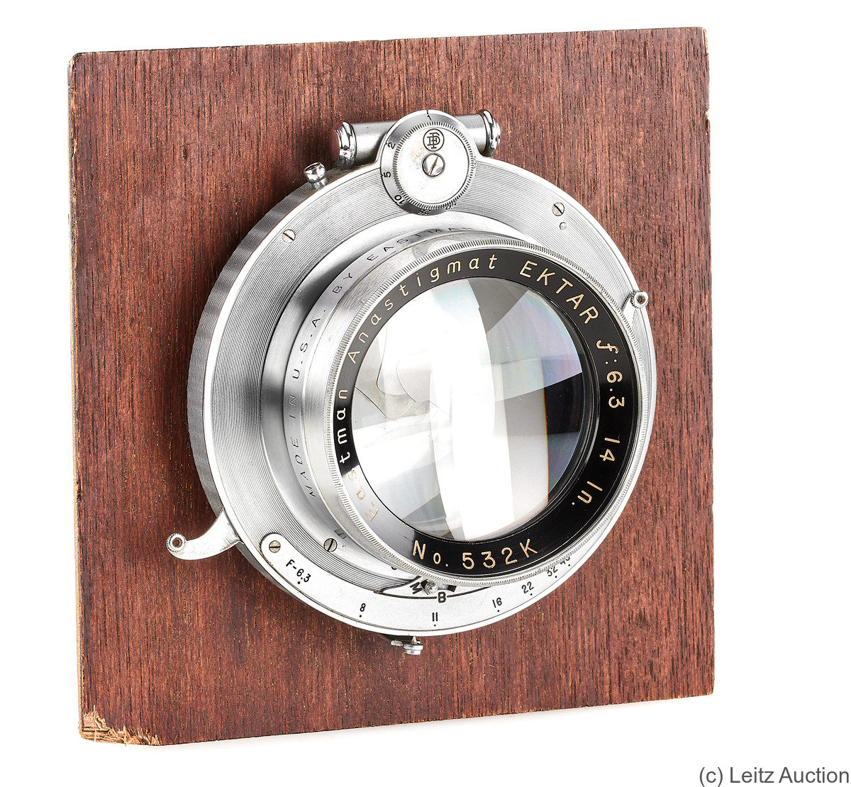 Kodak: 14in f6.3 Ektar Anastigmat camera