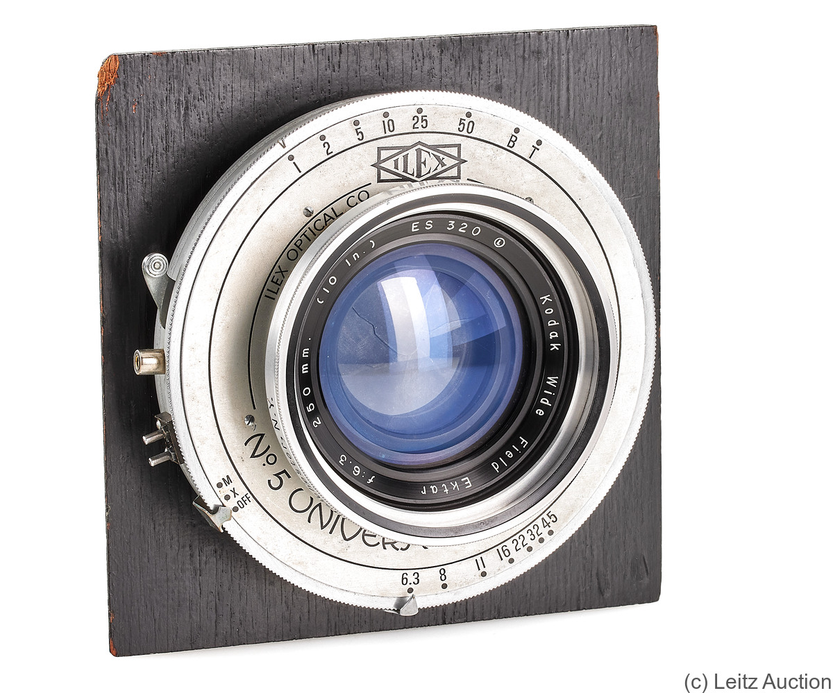 Kodak: 250mm (25cm) f6.3 Wide Field Ektar camera