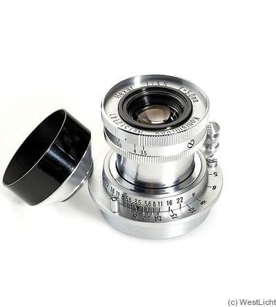 Konica: 50mm (5cm) f3.5 Hexar (M39) camera