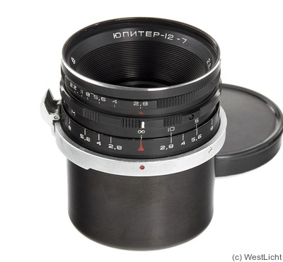 Krasnogorsk: 35mm (3.5cm) f2.8 Jupiter-12-7 camera