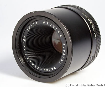 Leitz: 100mm (10cm) f4 Macro-Elmar-R (prototype, early) camera