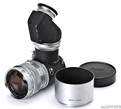 Leitz: 125mm (12.5cm) f2.5 Hektor (w/Visoflex) camera