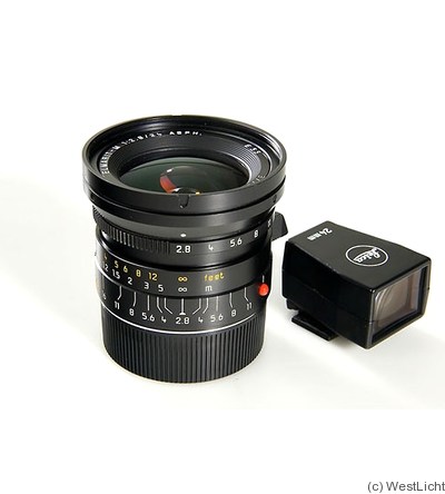 Leitz: 24mm (2.4cm) f2.8 Elmarit-M (BM, asph, black) camera