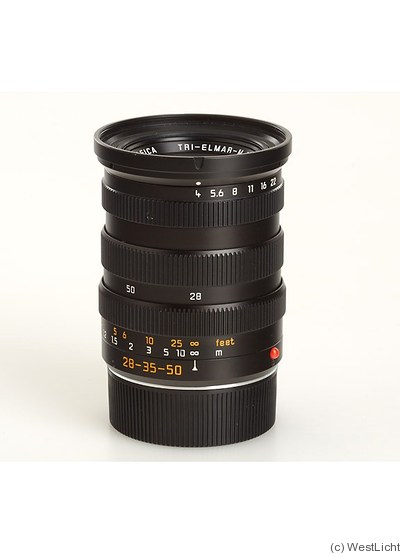 Leitz: 28-35-50mm f4 Tri-Elmar-M Asph (type 3) camera