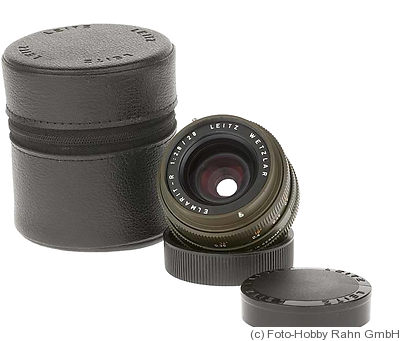 Leitz: 28mm (2.8cm) f2.8 Elmarit-R 'Safari' camera