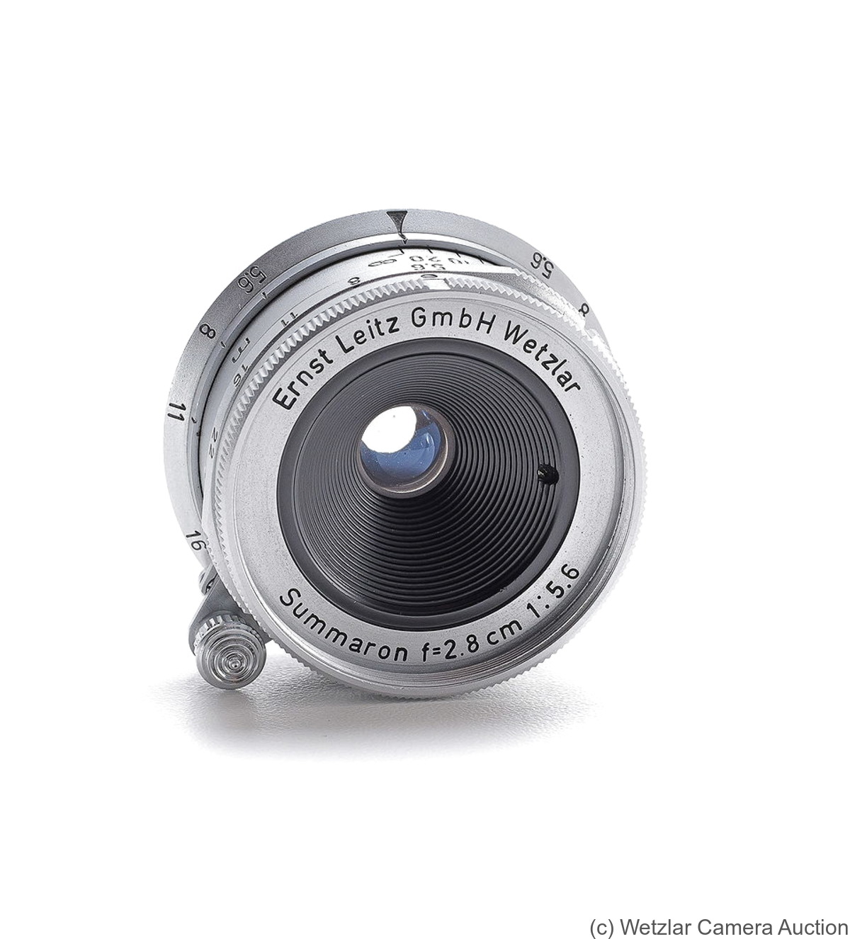 Leitz: 28mm (2.8cm) f5.6 Summaron (SM, prototype, A42) camera