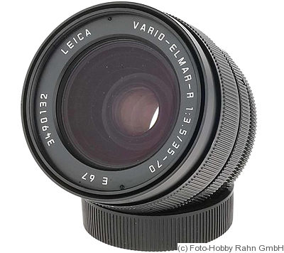 Leitz: 35-70mm f3.5 Vario-Elmar-R camera