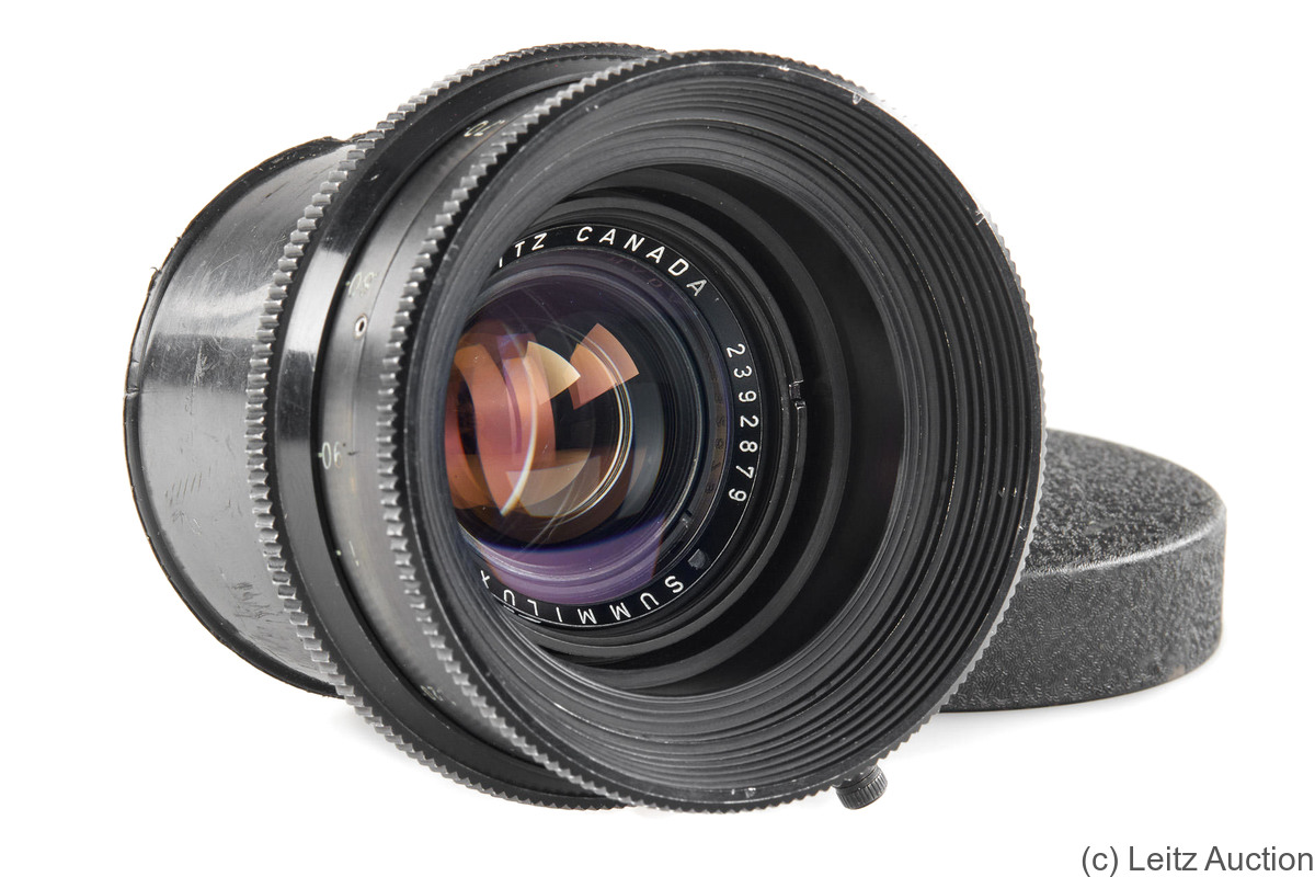 Leitz: 35mm (3.5cm) f1.4 Summilux (Cameflex) camera