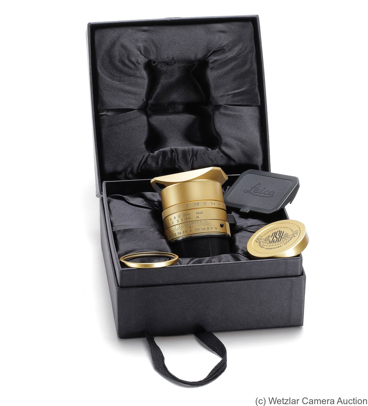 Leitz: 35mm (3.5cm) f2 Summicron-M Asph. 'ASC 100' (BM, gold) camera