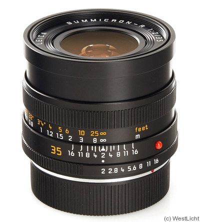 Leitz: 35mm (3.5cm) f2 Summicron-R (1988) camera