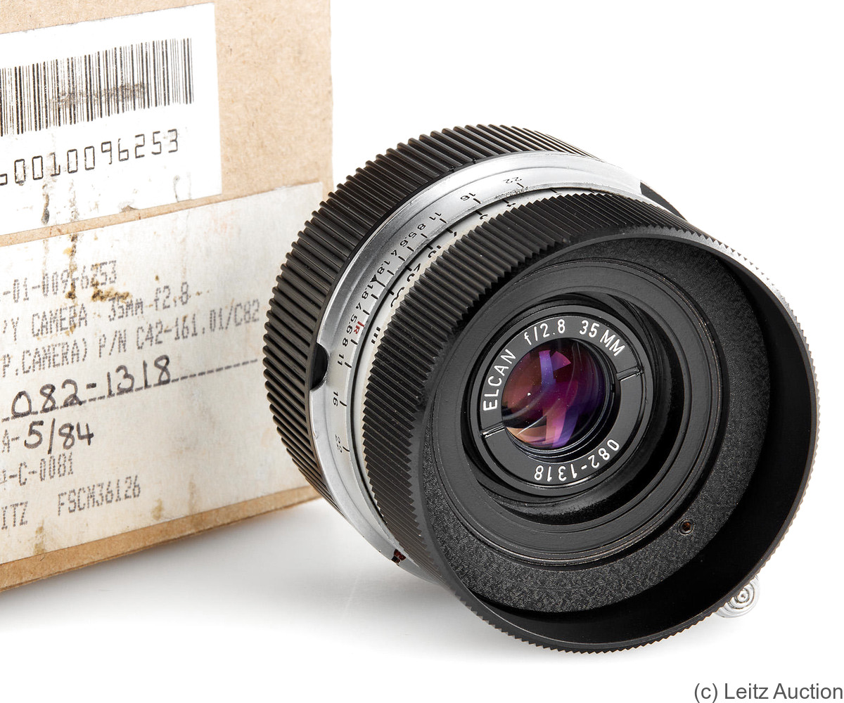 Leitz: 35mm (3.5cm) f2.8 Elcan (BM conversion) camera