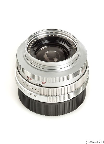 Leitz: 35mm (3.5cm) f2.8 Elmarit-R (chrome, prototype) camera