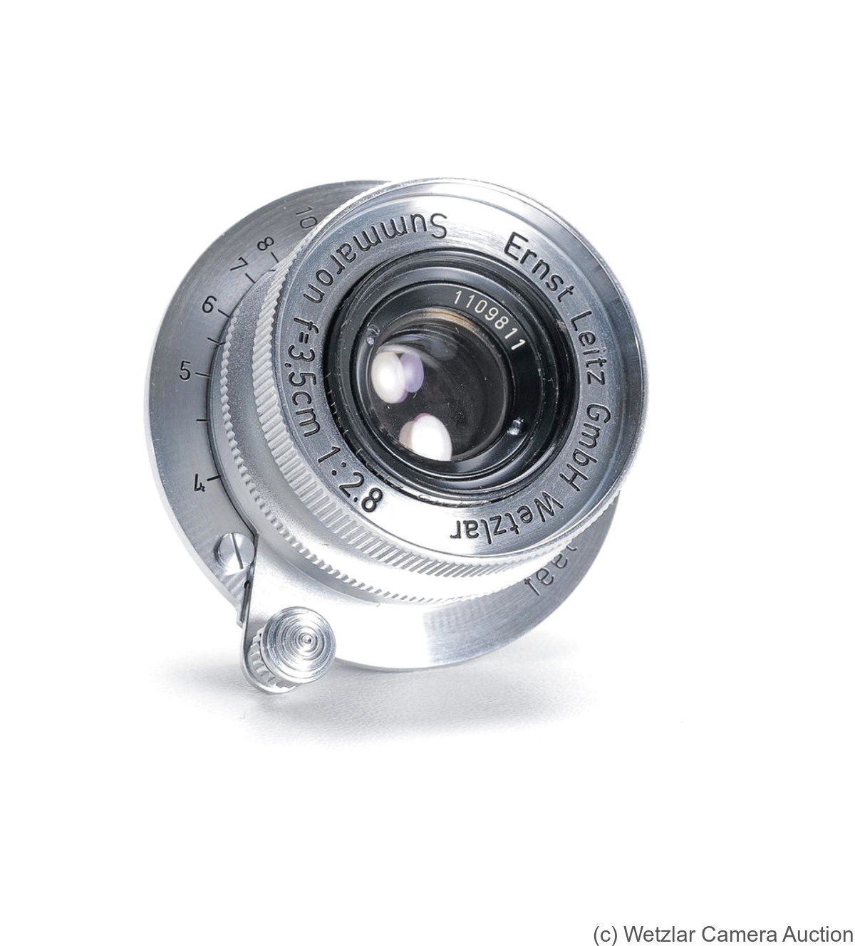 Leitz: 35mm (3.5cm) f2.8 Summaron (SM, prototype) camera