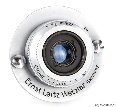 Leitz: 35mm (3.5cm) f4 Snapshot Elmar (SM) camera