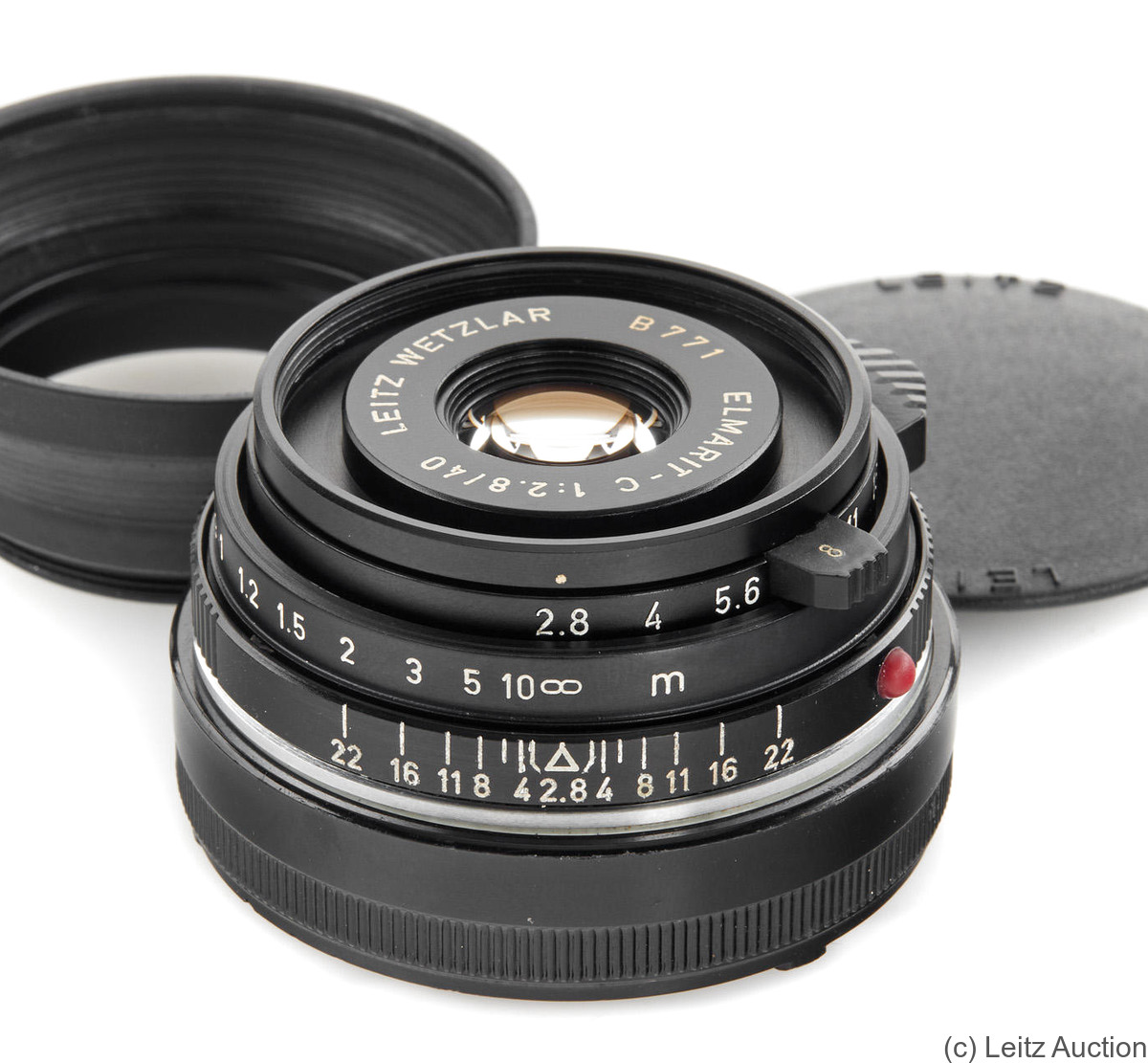 Leitz: 40mm (4cm) f2.8 Elmarit-C (BM, prototype) camera