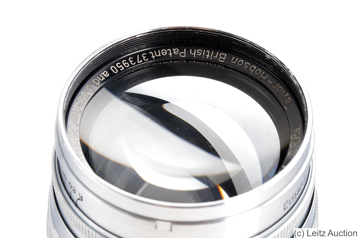 Leitz: 50mm (5cm) f1.5 Xenon 'Taylor-Hobson' (SM, 2-rings) camera