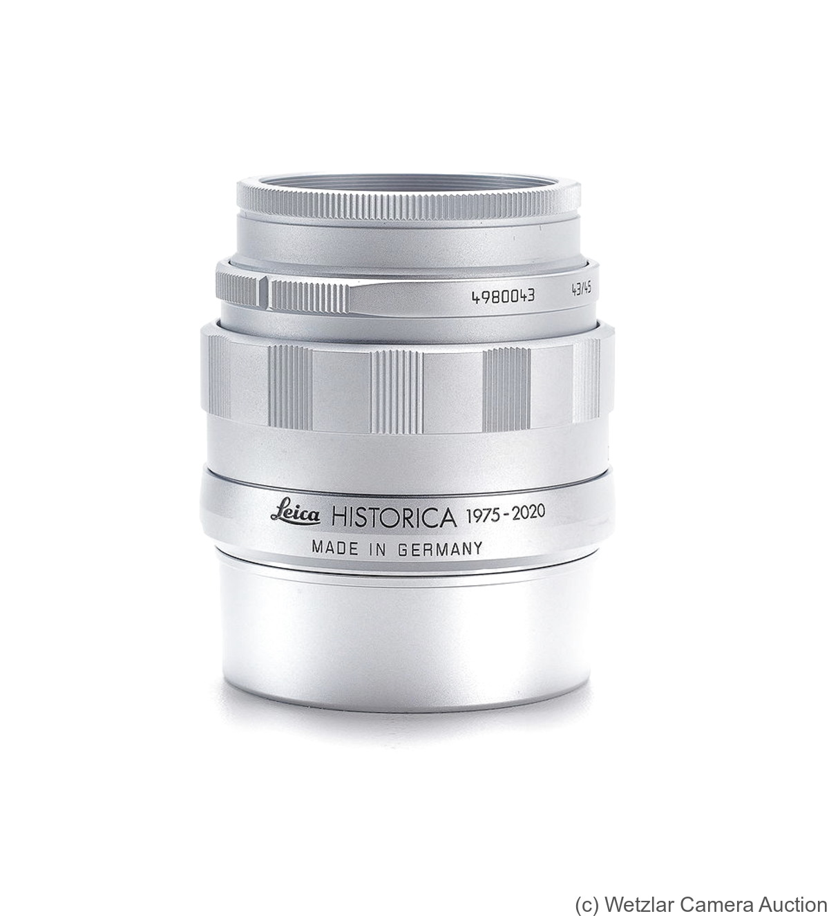 Leitz: 50mm (5cm) f2 APO-Summicron-M Asph. 'Leica Historica 1975-2020' camera