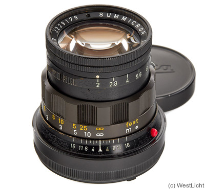 Leitz: 50mm (5cm) f2 Summicron (BM, black) camera
