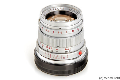 Leitz: 50mm (5cm) f2 Summicron (BM, chrome, 11817) camera