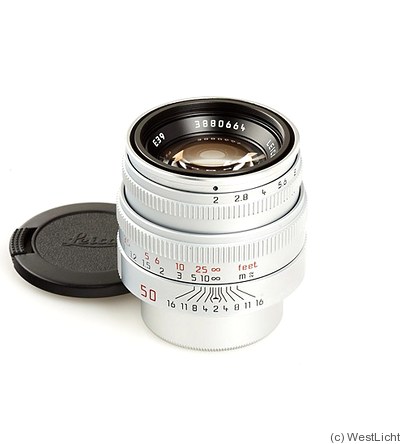 Leitz: 50mm (5cm) f2 Summicron (SM, 1994) camera