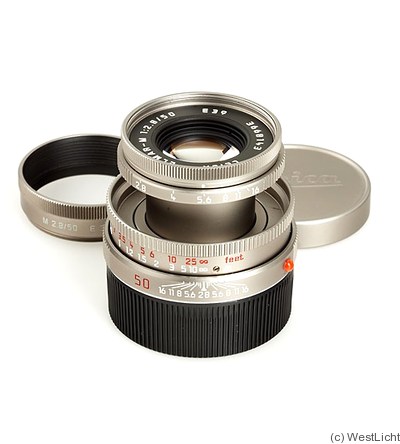 Leitz: 50mm (5cm) f2.8 Elmar (BM, titan, prototype) camera