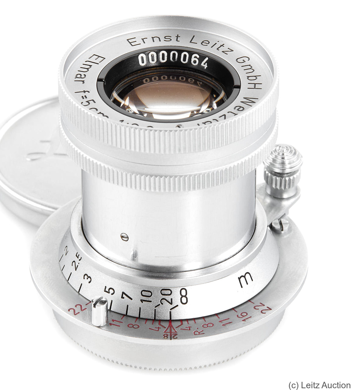 Leitz: 50mm (5cm) f2.8 Elmar (SM, prototype) camera
