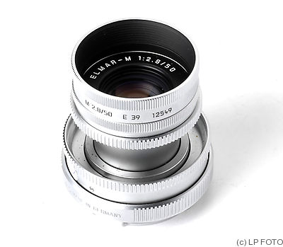 Leitz: 50mm (5cm) f2.8 Elmar-M (BM, chrome) camera