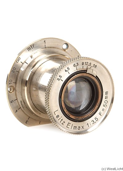 Leitz: 50mm (5cm) f3.5 Elmax (SM) camera