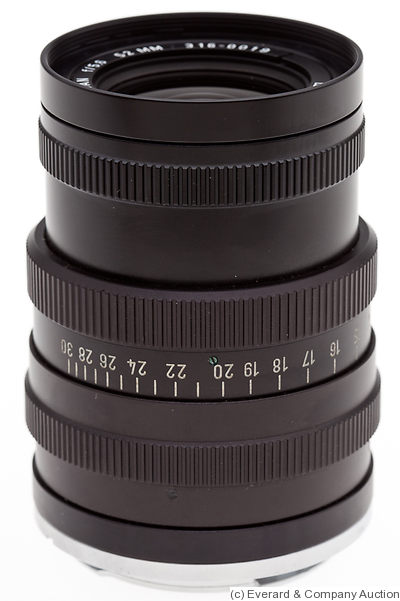 Leitz: 52mm (5.2cm) f5.6 Elcan camera
