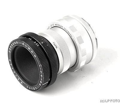 Leitz: 65mm (6.5cm) f3.5 Elmar (SM, black) camera