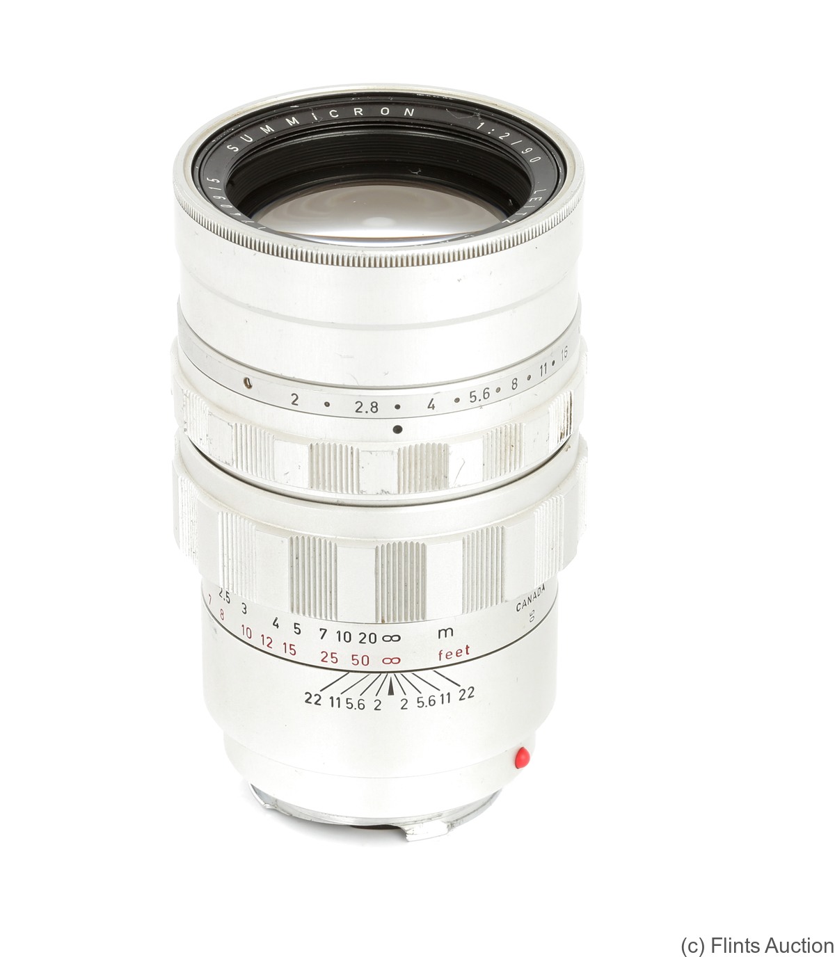 Leitz: 90mm (9cm) f2 Summicron (BM, chrome, 1960) camera
