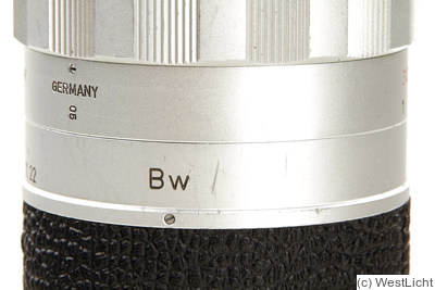Leitz: 90mm (9cm) f2.8 Elmarit (BM, chrome, Bundeswehr) camera
