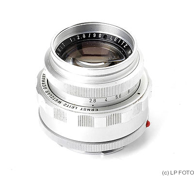 Leitz: 90mm (9cm) f2.8 Elmarit (Visoflex, chrome) camera