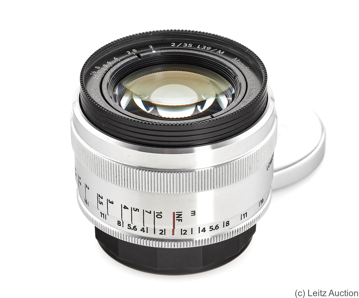 Lomography X Zenit: 35mm (3.5cm) f2 Mercury-2 (M39) camera