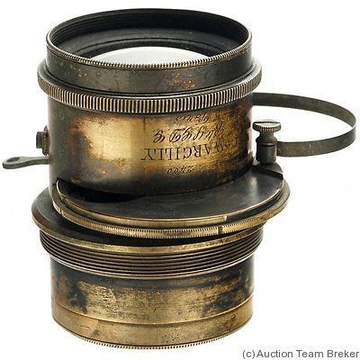Marcilly: Brass (2 1/5 in. len, 15cm focal) camera