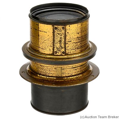 Marion: Brass (18cm len, 10cm dia, 35cm focal) camera