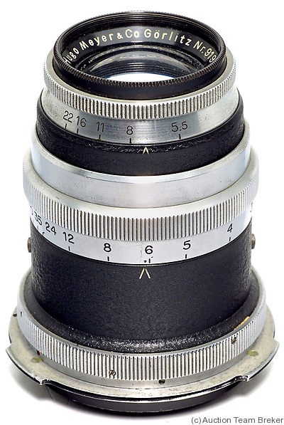 Meyer, Hugo: 180mm (18cm) f5.5 Tele Megor (Exakta 66) camera