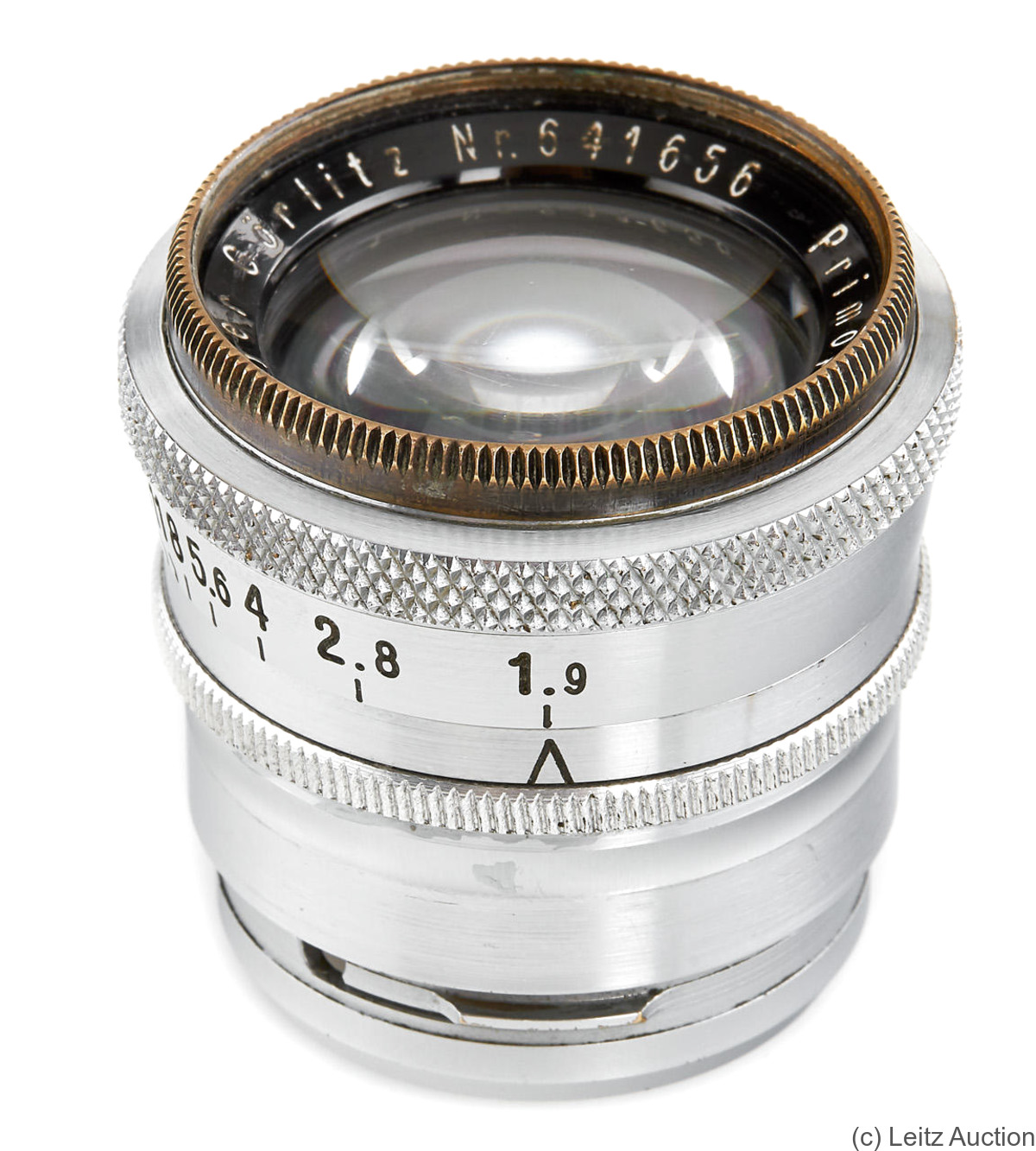 Meyer, Hugo: 50mm (5cm) f1.9 Primoplan (Contax) camera