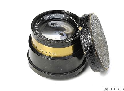 Meyer, Hugo: 50mm (5cm) f2 Kino-Plasmat (M39) camera
