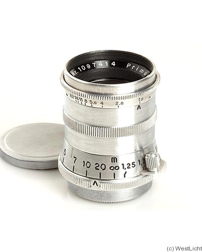 Meyer, Hugo: 58mm (5.8cm) f1.9 Primoplan (M39) camera