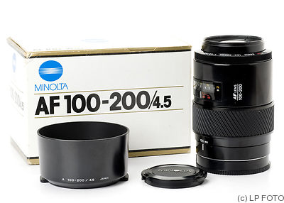 Minolta: 100-200mm f4.5 AF camera