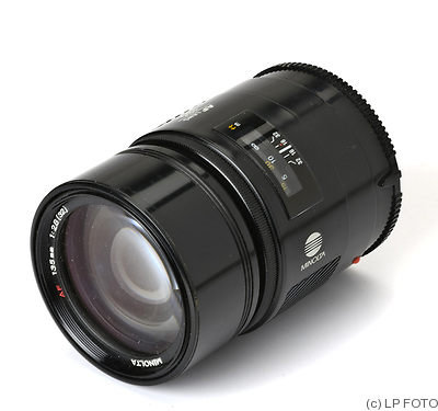 Minolta: 135mm (13.5cm) f2.8 AF (Minolta AF/Sony) camera