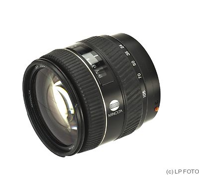 Minolta: 24-105mm f3.5-f4.5 AF Zoom D camera