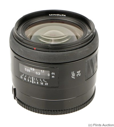 Minolta: 24mm (2.4cm) f2.8 AF camera